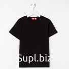 Футболка детская, рост 92 см, цвет черный