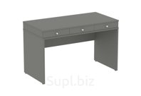 Стол письменный, цвет металлик