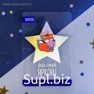 Брошь «Лиса», 8 х 12 см