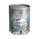 Эмаль Аквалит ПФ-115 красная 0,9кг.
