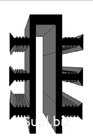 П-образная гидрошпонка для деформационных швов UC-160/30/35