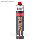 Пена монтажная огнестойкая Kudo KUPPF10U 45+ "Всесезонная" PROFF 45+, 1 л, 900 г