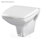 Унитаз подвесной Cersanit CARINA NEW CLEAN ON, сиденье дюропласт, lifting, цвет белый