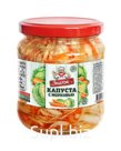 Капуста маринованная с морковью 480 гр.