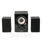 Колонки SVEN MS-80, 2.1, 7 Вт, дерево, черные, SV-013080BK