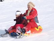 Надувные управляемые тюбинг санки 1,5-местные