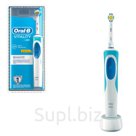 Зубная щетка электрическая ORAL-B (Орал-би) Vitality 3D White D12.513, «Отбеливающая», блистер