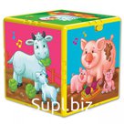 Музыкальная игрушка &amp;quot;Говорящий кубик&amp;quot; - В гостях на ферме 82039