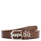 98705 Ремень, цвет коричневый, длина 125см, ширина 3,5см