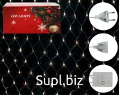 LED Mesh Garland "Tam Tam" Size: 3.0 x 3.0 m 192 bulbs Color: warm white