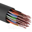 Кабель витая пара U/UTP, CAT 5, PE, 25PR, 24AWG, OUTDOOR, SOLID, черный, 305 м, REXANT