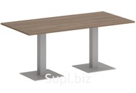 Стол для переговоров прямоугольный, цвет дуб аризона