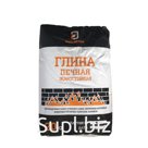 Глина печная жаростойкая, (20кг)