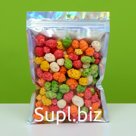 Пакет Zip-lock ПЭТ, иридисцентный, со сплошным окном, плоский, еврослот 14×20 см