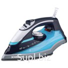 Утюг SCARLETT SC-SI30K18, 2400 Вт, керамическое покрытие, самоочистка, экорежим, черный/голубой
