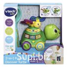Интерактивная каталка VTech «Черепаха - толкай и изучай», 2 в 1