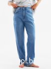 Джинсы женские бойфренды MINAKU SELVEDGE denim, размер 46, синие