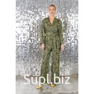 Комплект женский: кардиган и брюки, размер 44