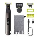 Триммер для лица и тела Philips OneBlade Pro 360 QP6552/15, черный
