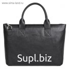 Сумка мужская, черный, 370x270x50