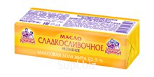 Масло сладкосливочное пр-ва ТМ "Бабушкина Крынка" (РБ)