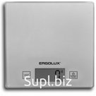 ERGOLUX ELX-SK01-С03 серые металлик (весы кухонные до 5 кг, 150*150 мм)