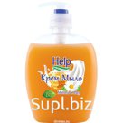 Крем-мыло "Help" Молоко и мёд с дозатором 300 мл.