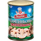 Шампиньоны резаные с вешенками 400 гр.
