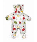 Jumpsuit, Spring-Autumn, Bear and Hare on white, art.107T