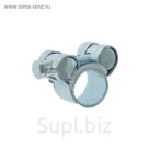 Хомут силовой TUNDRA krep, диаметр 15-17 мм, оцинкованный