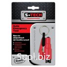 Брелок аварийный автомобильный, (стропорез, пробойник для стекол, кольцо крепления)