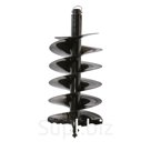 Шнек для грунта, диаметр 250 мм, длина 800, под вал 20мм, двойная спираль Sturm!