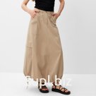 Юбка женская баллон  MINAKU: Safari  цвет бежевый, р-р 48
