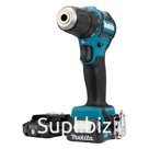 Дрель-шуруповерт Makita DF332DWAE, 10.8 В, 2х2 Ач, БЗП 10 мм, 450/1500 об/мин, 35/21 Нм