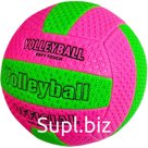 Мяч волейбольный (розово/зеленый) пляжный, TPU 2.5, 280 гр