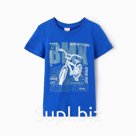 Футболка для мальчика, цвет синий, рост 110 см