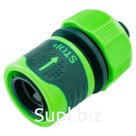 Соединитель автостоп 1/2"-5/8"двухкомпонент. Verto