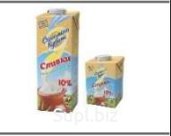 Сливки Солнышко Кубани 10%, тетра-пак 1л/0,5л