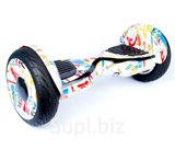 Гироскутер Smart Balance Premium 10.5 дюймов PRO Граффити Белый / Самобаланс