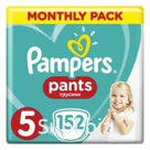 Подгузники-трусики 152 шт. PAMPERS (Памперс) Pants, размер 5 (12-17 кг)