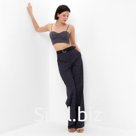 Брюки женские в клетку MINAKU: Classic, серые, размер 44