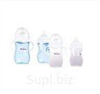 Детские бутылочки для смесей Monchico Baby Bottle (260 ml, розовый, голубой, белый)