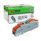 1-2.sale клемма проходная СМК 222-401 с рычагом 1х2,5(4)мм2, 32А (уп.50шт, цена за шт) E1M 901406