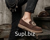 Мокасины Женские Коричневый