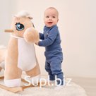 Штаны детские MINAKU, цвет синий, рост 80-86 см