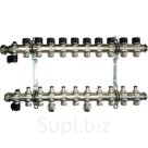 Oventrop Multidis SF Коллектор 10 отводов G 3/4 с вентильными вставками (воздушник сзади)