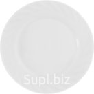 NataM dessert plate, 180mm diameter, white