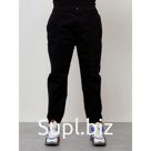 Джинсы карго мужские, размер 52, цвет чёрный