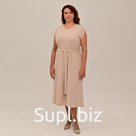 Летнее трикотажное платье