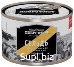 Сельдь НДМ 245г с/кл ж/б/Доброфлот/